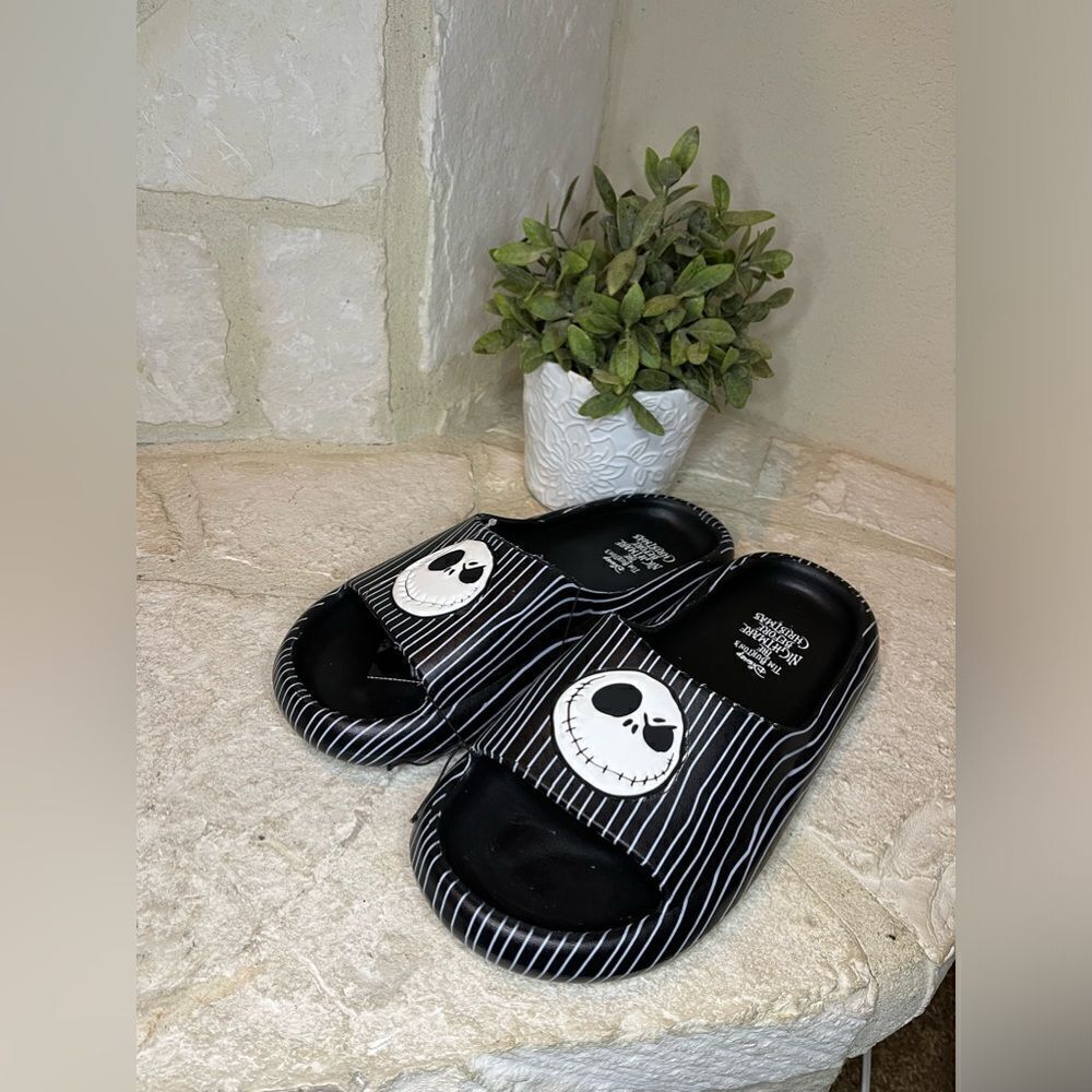 Disney Nightmare Before Christmas Men's Comfort Slide Sz 12 New